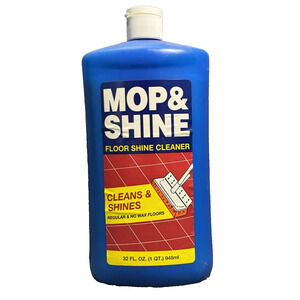 VTG Mop & Shine Floor Shine Cleaner 32 fl Oz QT - New Old Stock